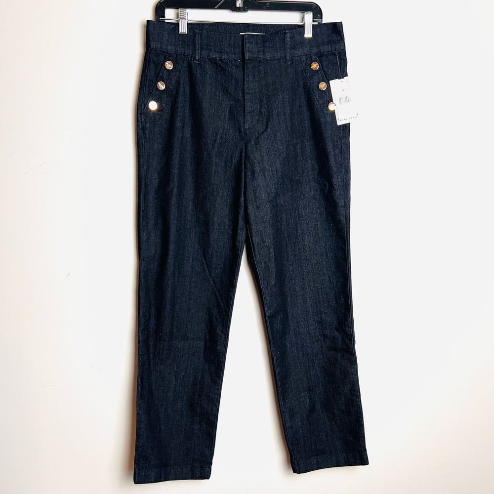 Nine West Dark Rinse ‘Sailor Trouser’ Jeans